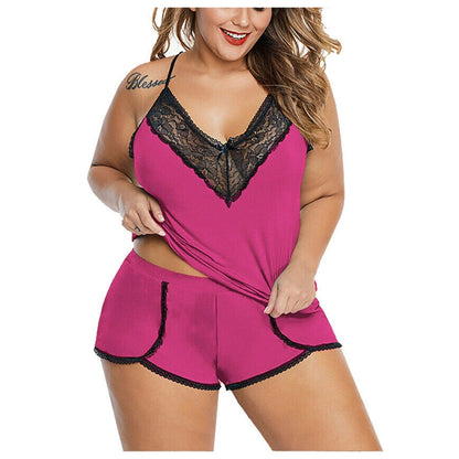 Plus Size Sleepwear Set