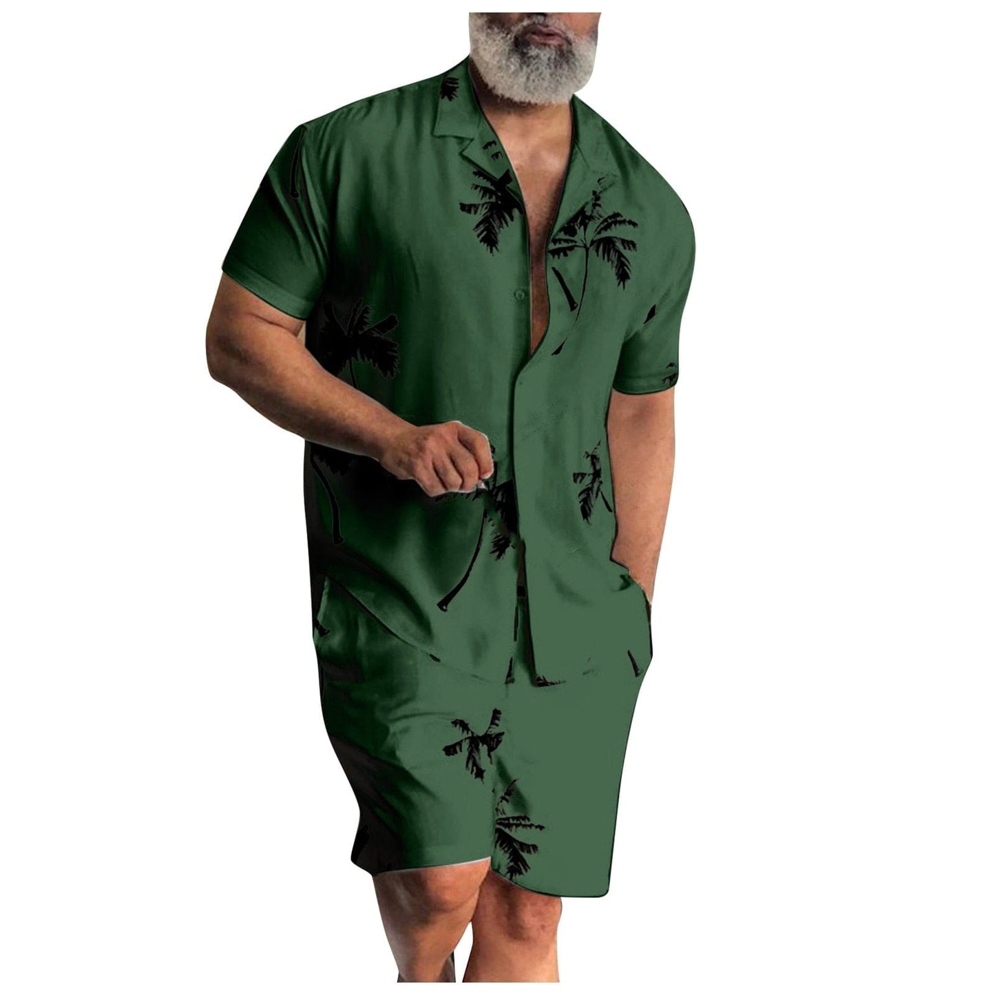 Men's Hawaii Style Shorts Set