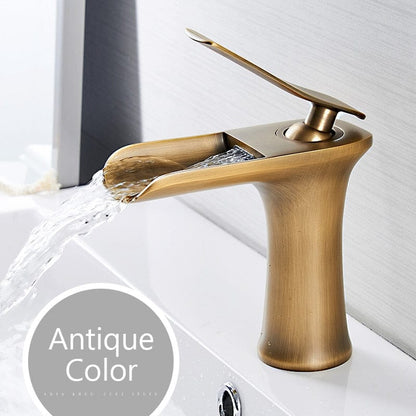 Waterfall Bathroom Faucets