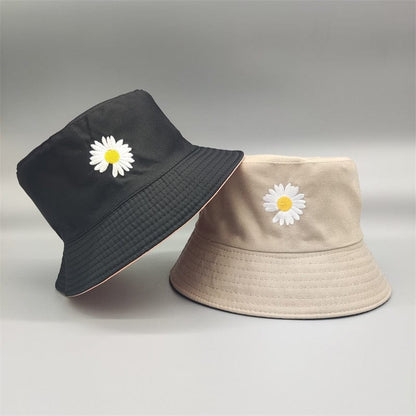 Women Double-side Bucket Fishing Hats