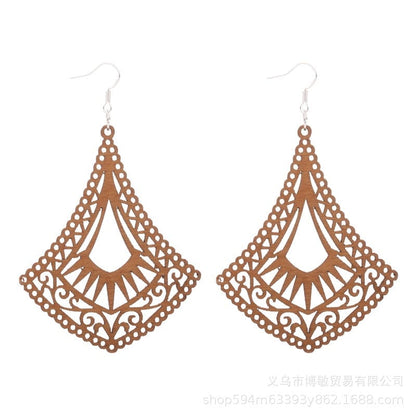 Geometric Drop Earrings