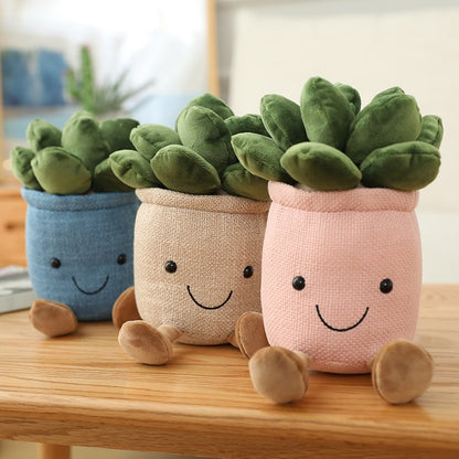 Plants Plush Stuffed Home Decor Toys