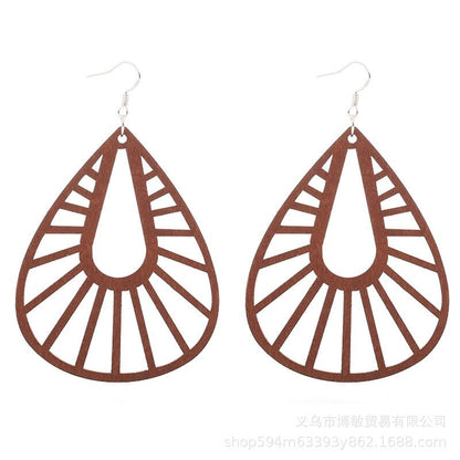 Geometric Drop Earrings