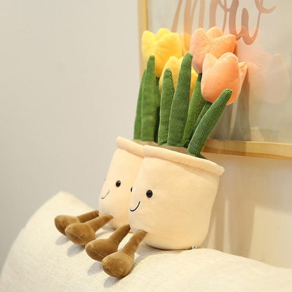 Plants Plush Stuffed Home Decor Toys