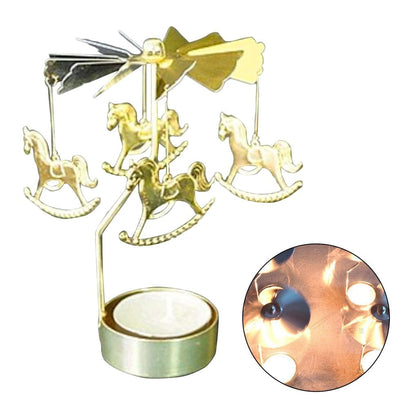 Rotating Spinning Candle Holder