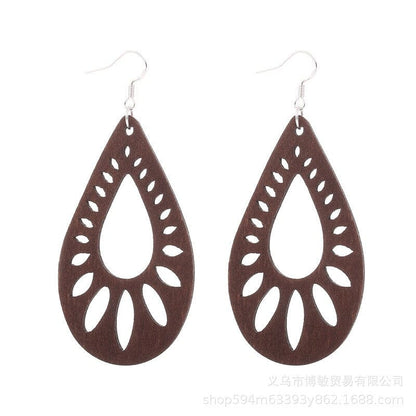 Geometric Drop Earrings