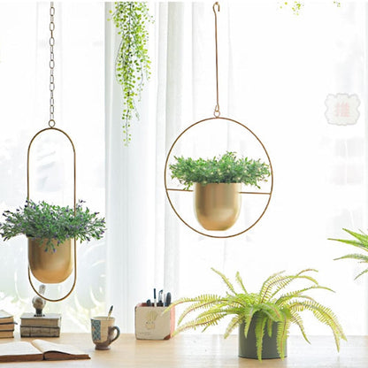 10 Type Metal Hanging Flower Pot