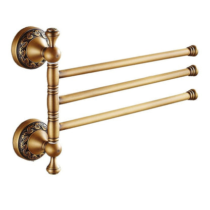 Antique Brass Towel Bars for Bathroom