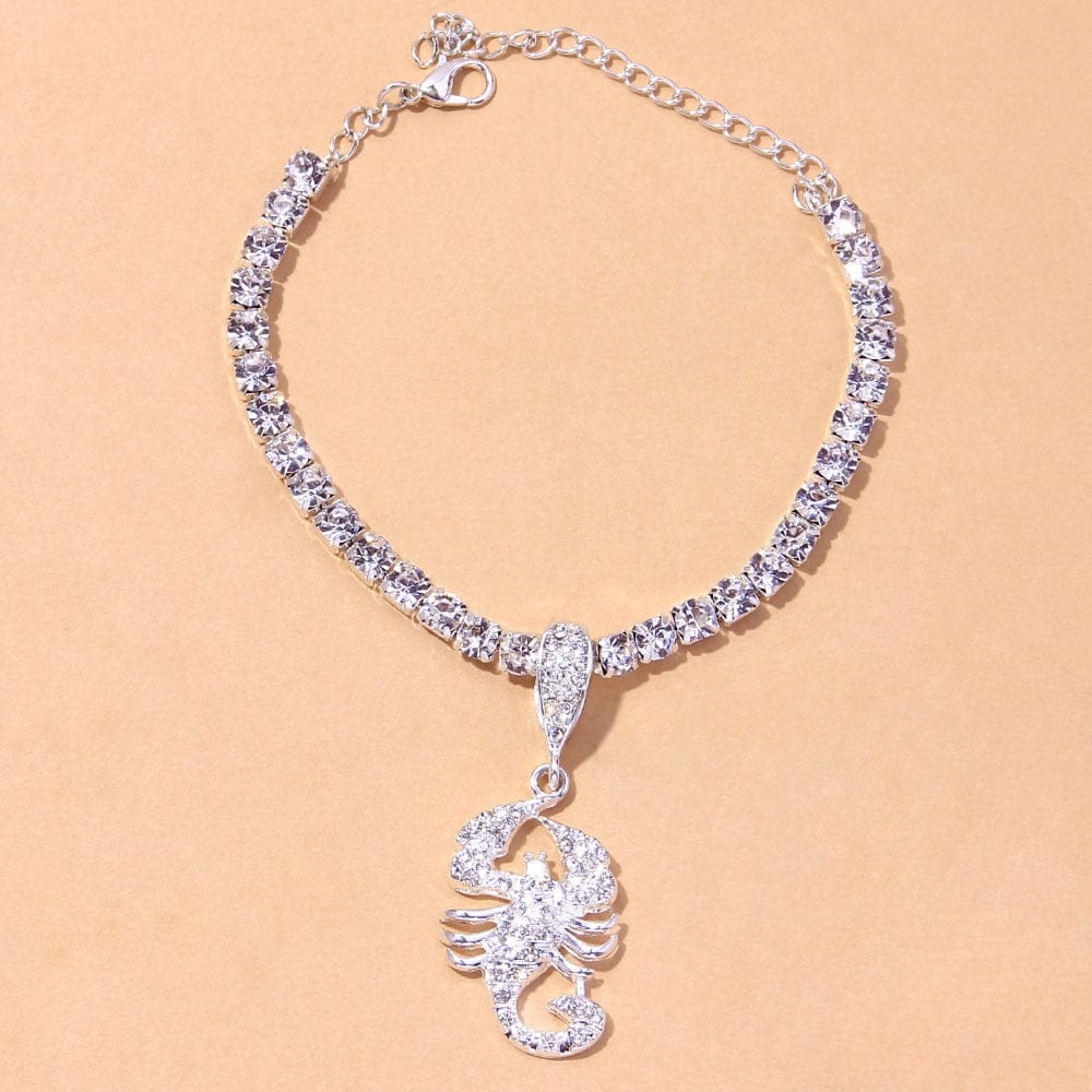 Scorpion Pendant Anklet Bracelet for women