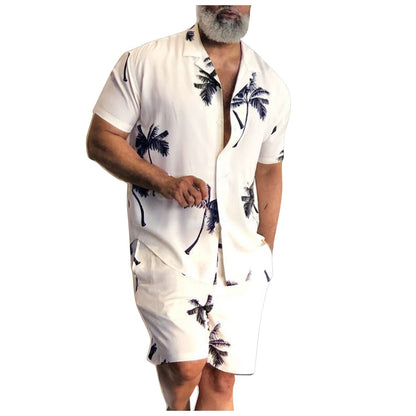 Men's Hawaii Style Shorts Set