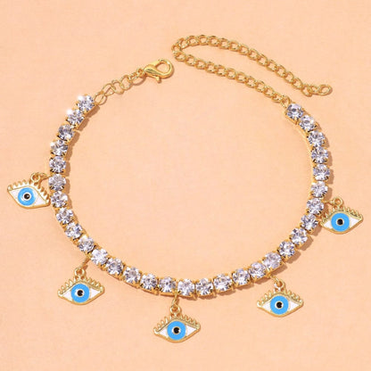 Blue Eye Anklet Bracelet for Women