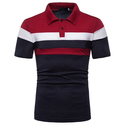 Men Short Sleeve Polo Shirt