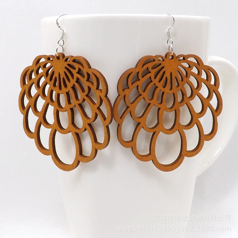 Geometric Drop Earrings