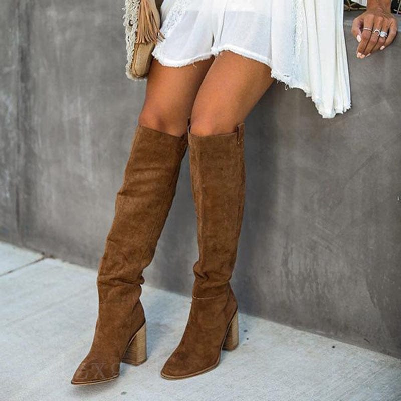 Women High Knee Boots