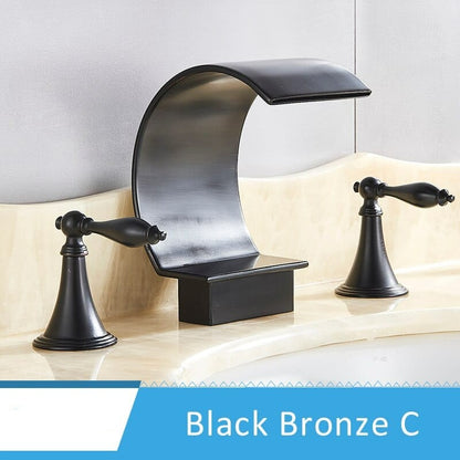 Luxury Golden Bathroom Faucet for Vessel Sink