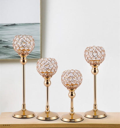 Crystal Tealight Candle Holders