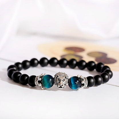 Crown Lion Bracelet for Men