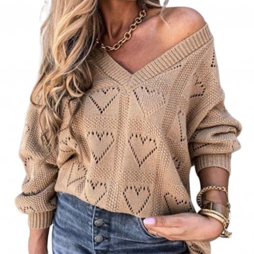 Women Autumn Winter Love Heart Sweater