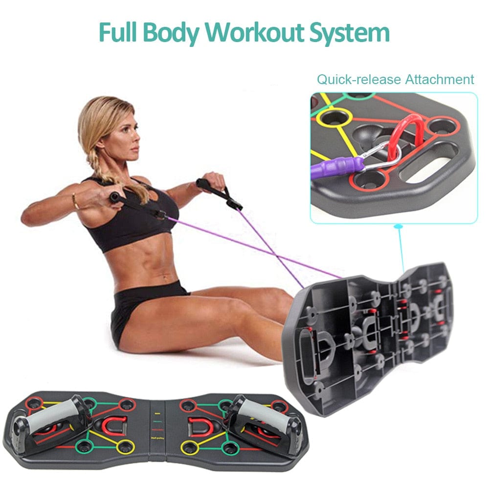 Multi-Function Foldable Push Up Board