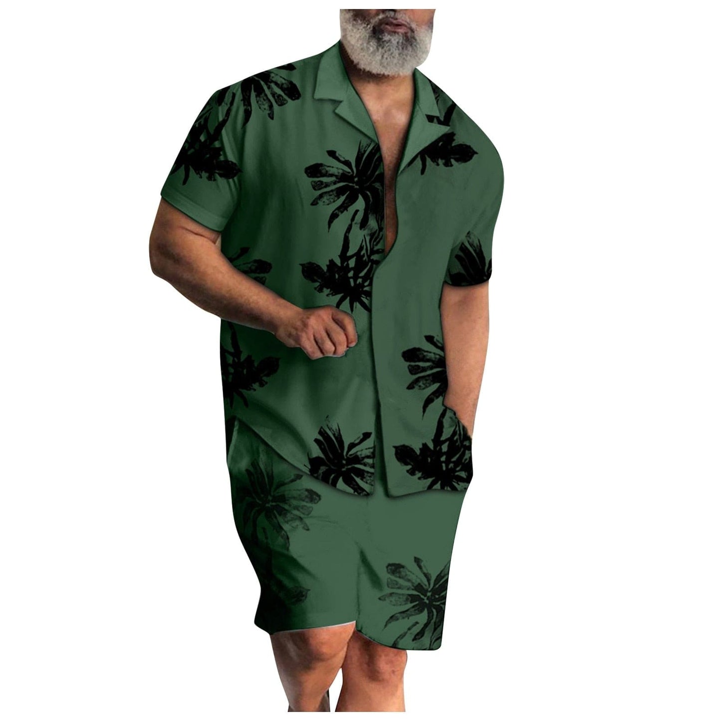 Men's Hawaii Style Shorts Set