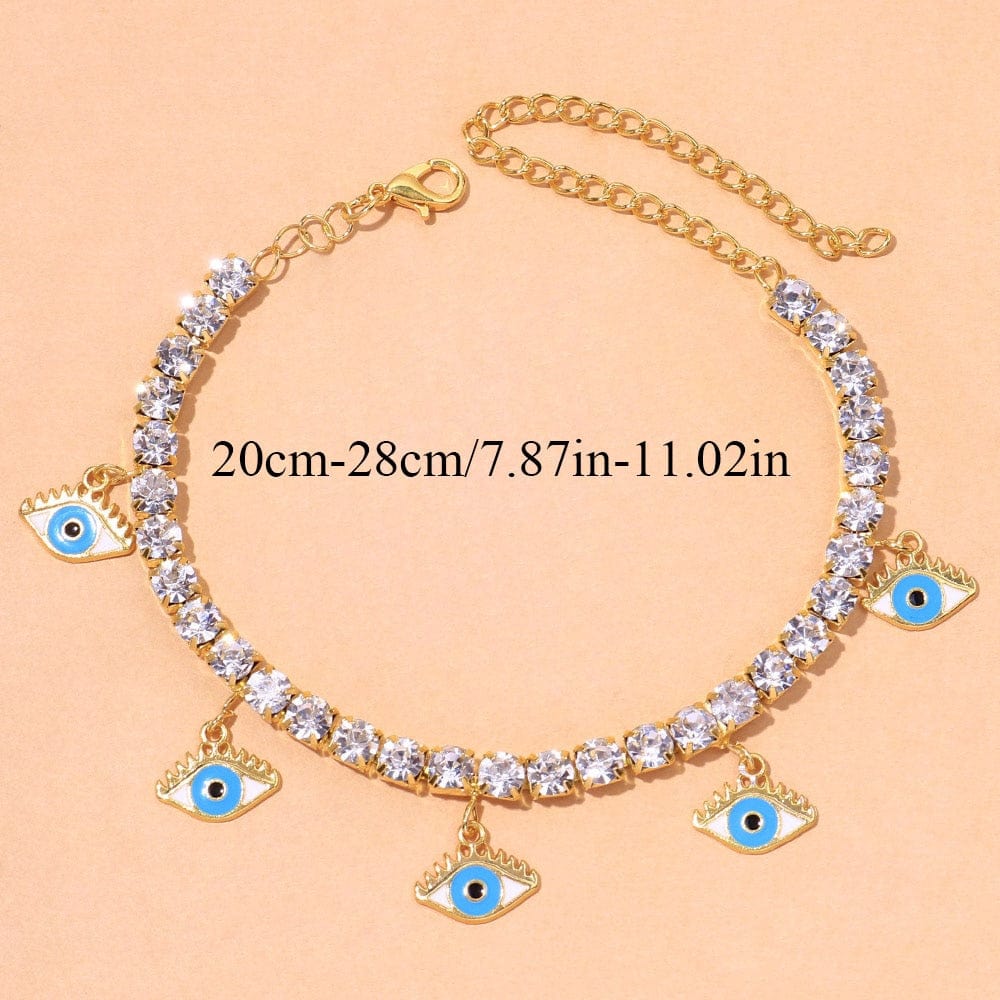 Blue Eye Anklet Bracelet for Women