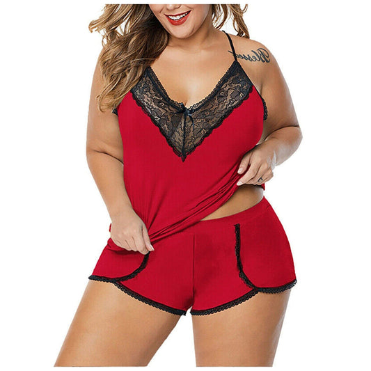 Plus Size Sleepwear Set