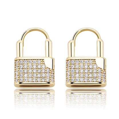 Lock Earrings