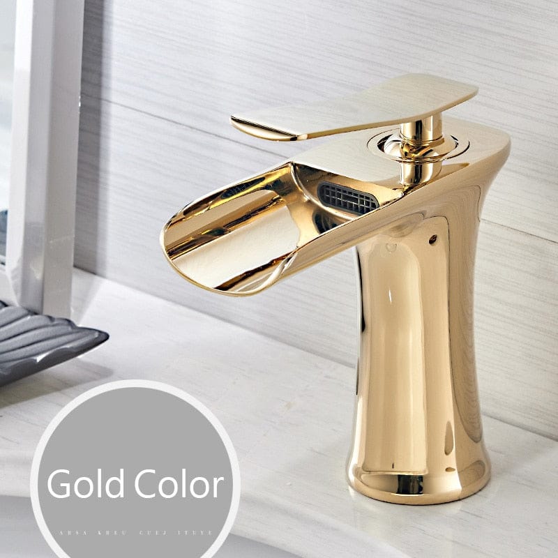 Waterfall Bathroom Faucets