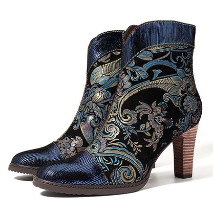 Women Retro Vintage Boots