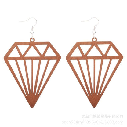 Geometric Drop Earrings