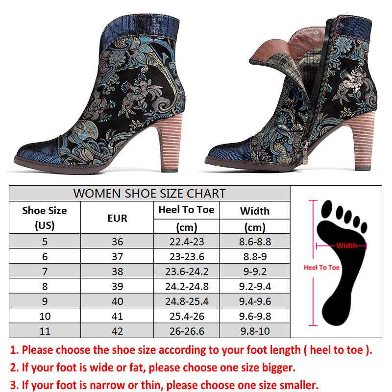 Women Retro Vintage Boots