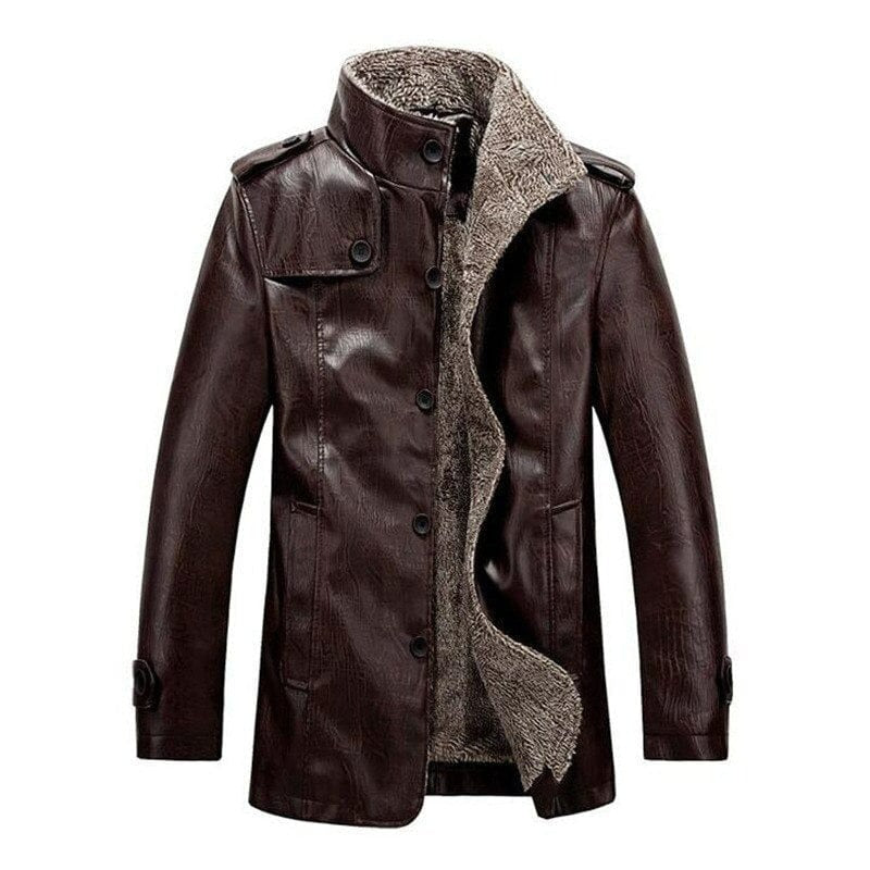 Men's Casual Leather Jacket