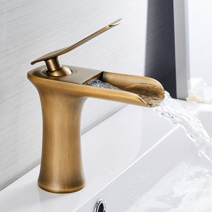 Waterfall Bathroom Faucets