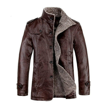 Men's Casual Leather Jacket