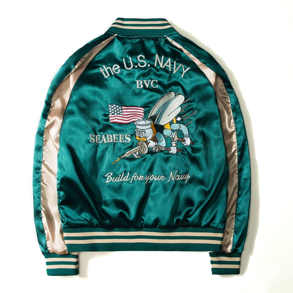 Two Sides Luxury Bomber Jacket