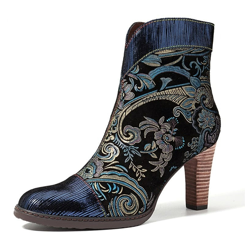 Women Retro Vintage Boots