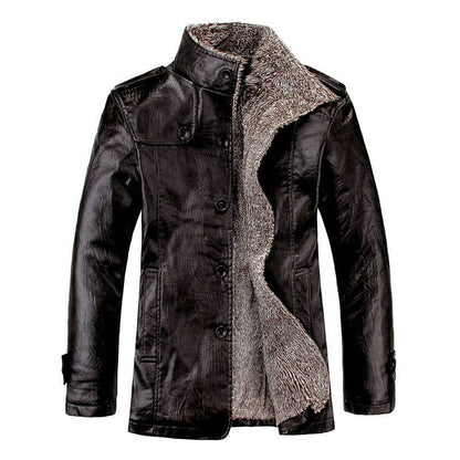 Men's Casual Leather Jacket