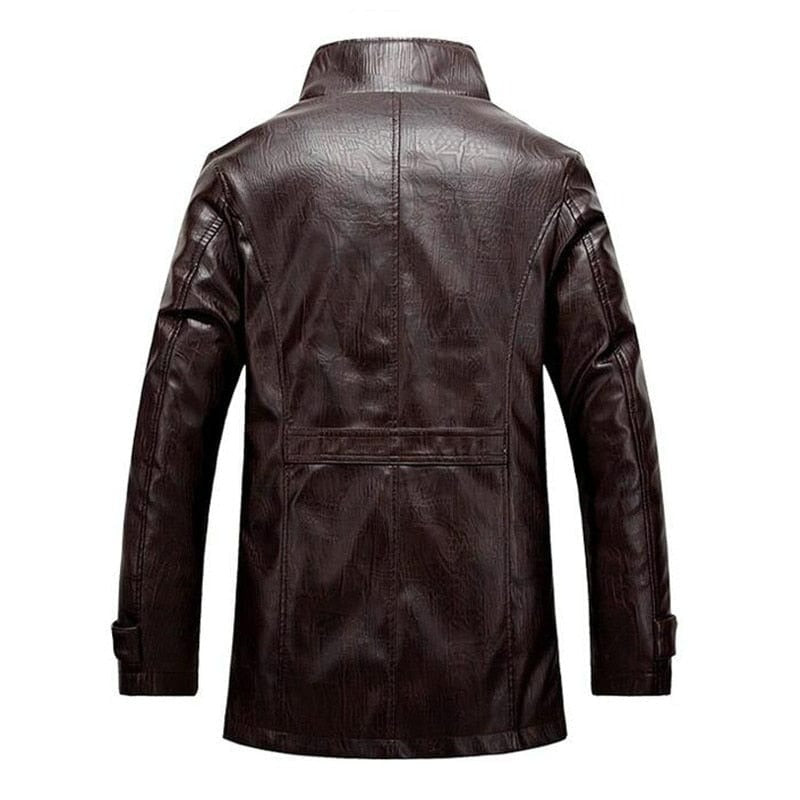 Men's Casual Leather Jacket