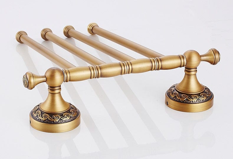 Antique Brass Towel Bars for Bathroom