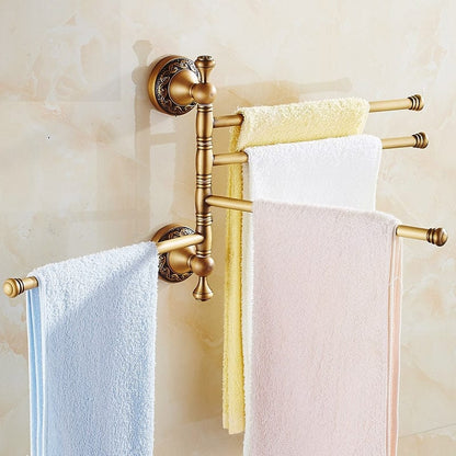 Antique Brass Towel Bars for Bathroom