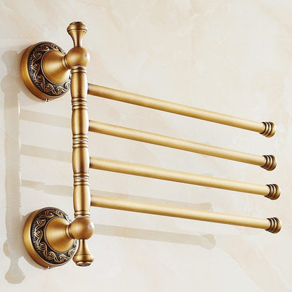 Antique Brass Towel Bars for Bathroom