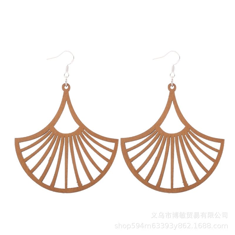 Geometric Drop Earrings