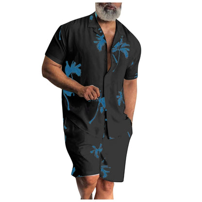 Men's Hawaii Style Shorts Set