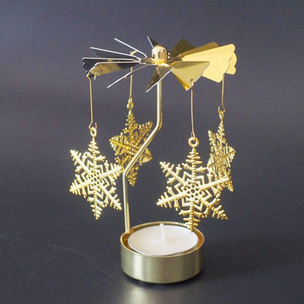 Rotating Spinning Candle Holder