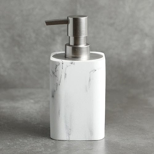 Bathroom Accessories Set marble Soap Dispenser