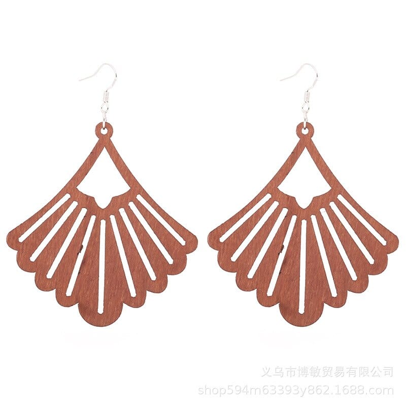 Geometric Drop Earrings