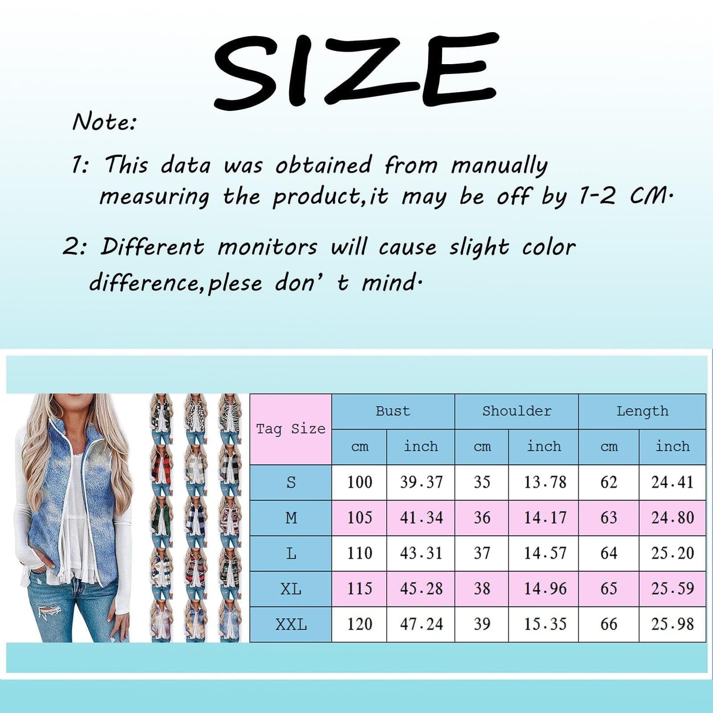 Women Fashion Vest Jacket