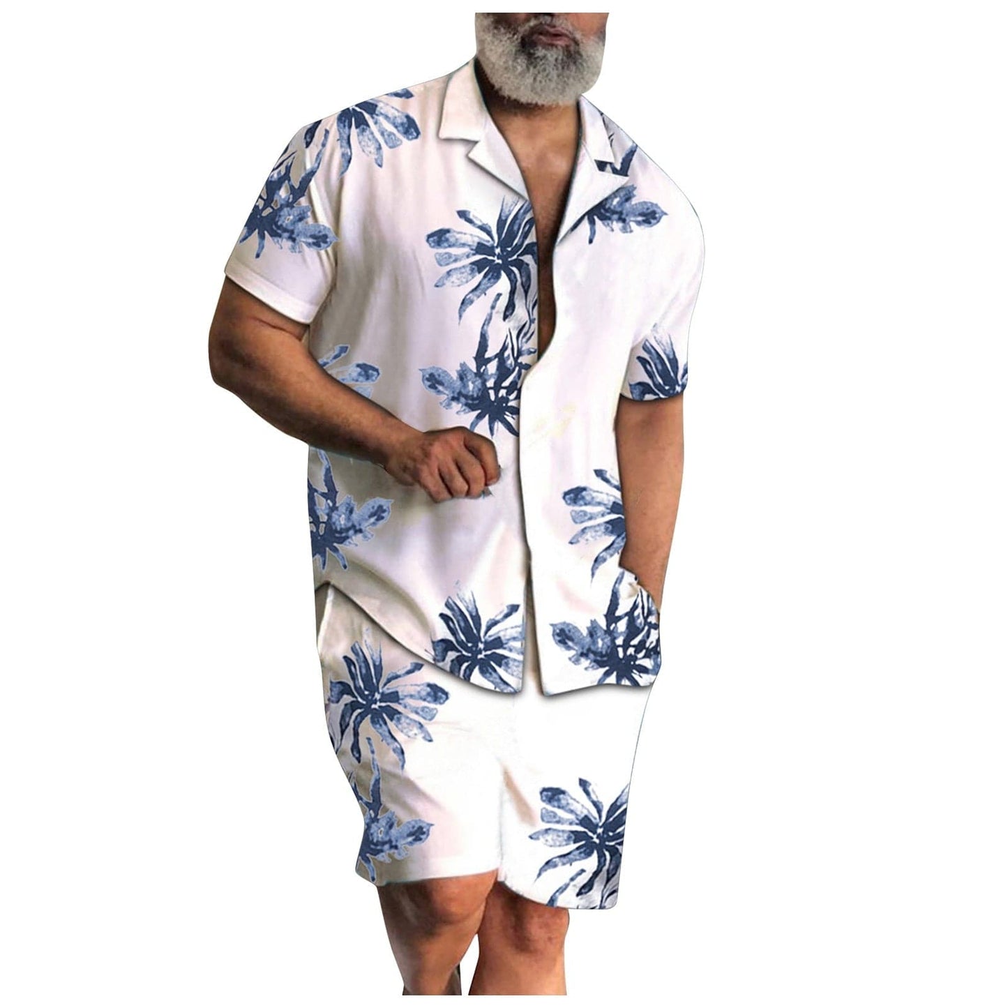 Men's Hawaii Style Shorts Set