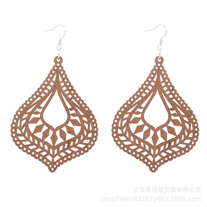 Geometric Drop Earrings