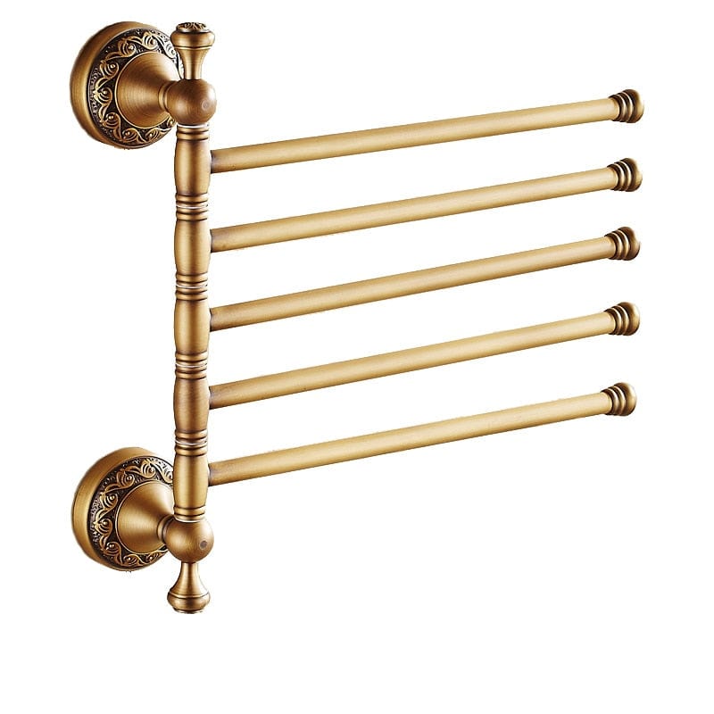 Antique Brass Towel Bars for Bathroom